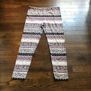 Patterned leggings